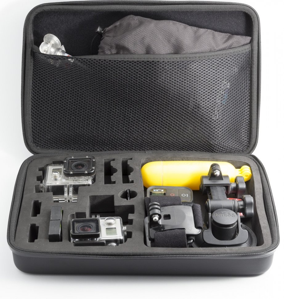 Кейс MSCAM Carbon Fiber Carry Bag for GoPro, Extra Large (MS-CFCB-XL)