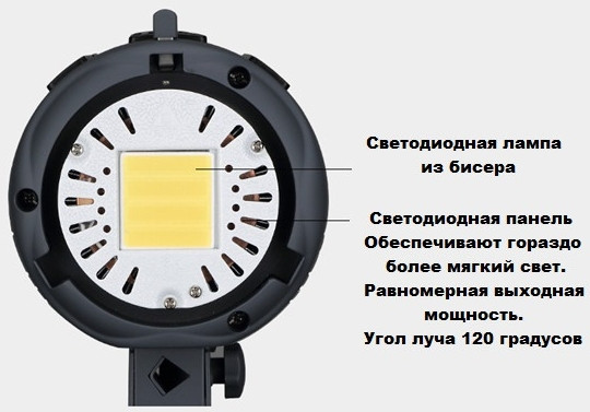 Постоянный свет Visico LED-150TII
