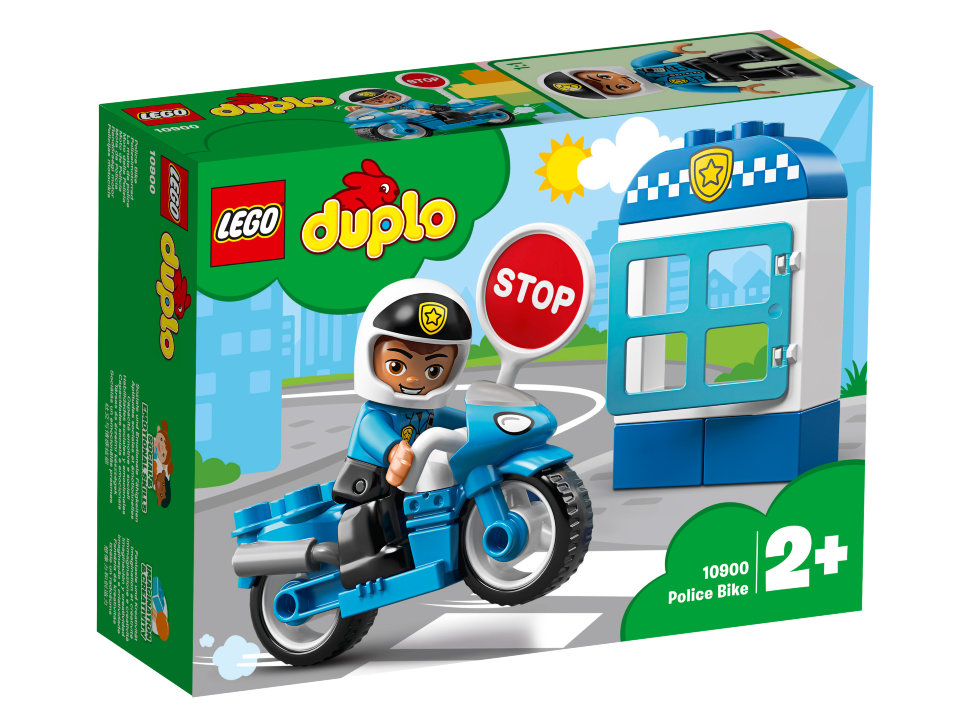 Конструктор Lego Duplo: полицейский мотоцикл (10900)