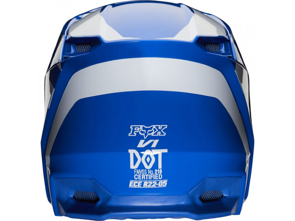Мотошлем Fox V1 Prix Helmet Blue