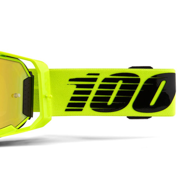 Мото очки 100% Armega Nuclear Citrus Mirror Lens Gold (50710-356-02)