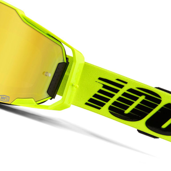 Мото очки 100% Armega Nuclear Citrus Mirror Lens Gold (50710-356-02)