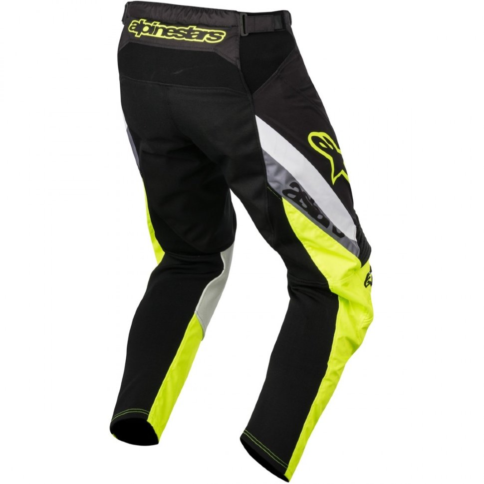 Мотоштани Alpinestars New Racer Supermatic Black /Yellow /Grey