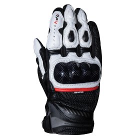 Мотоперчатки кожаные Oxford Men's RP 4 Short Sports Glove Black/White