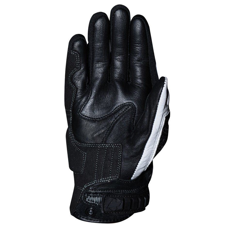 Мотоперчатки кожаные Oxford Men's RP 4 Short Sports Glove Black/White