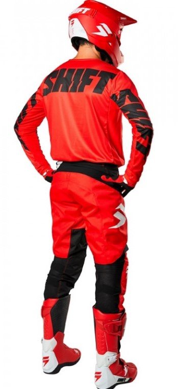 Детская мотоджерси Shift Youth Whit3 York Jersey Red
