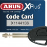 Мотозамок с цепью ABUS 67/12KS120 Granit Power XS Loop Chain Yellow (582417)