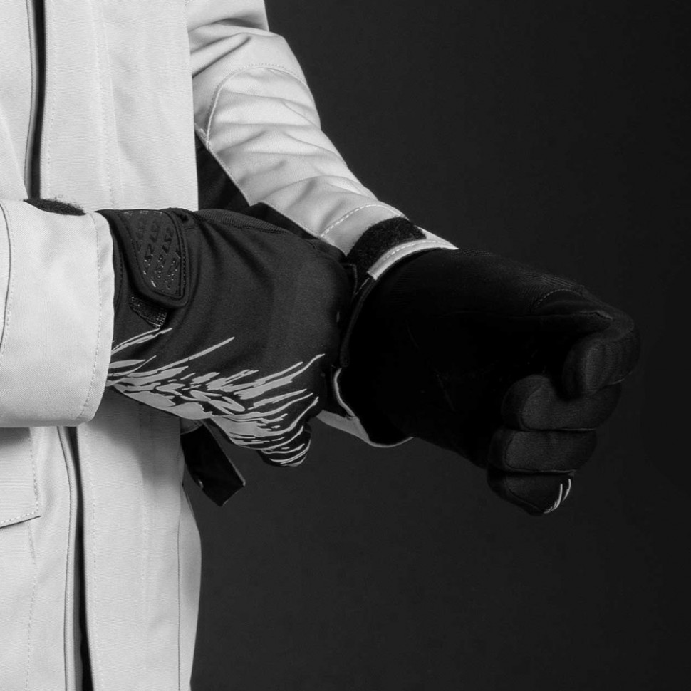 Мотоперчатки мужские LS2 Jet Man Gloves Grey/Orange