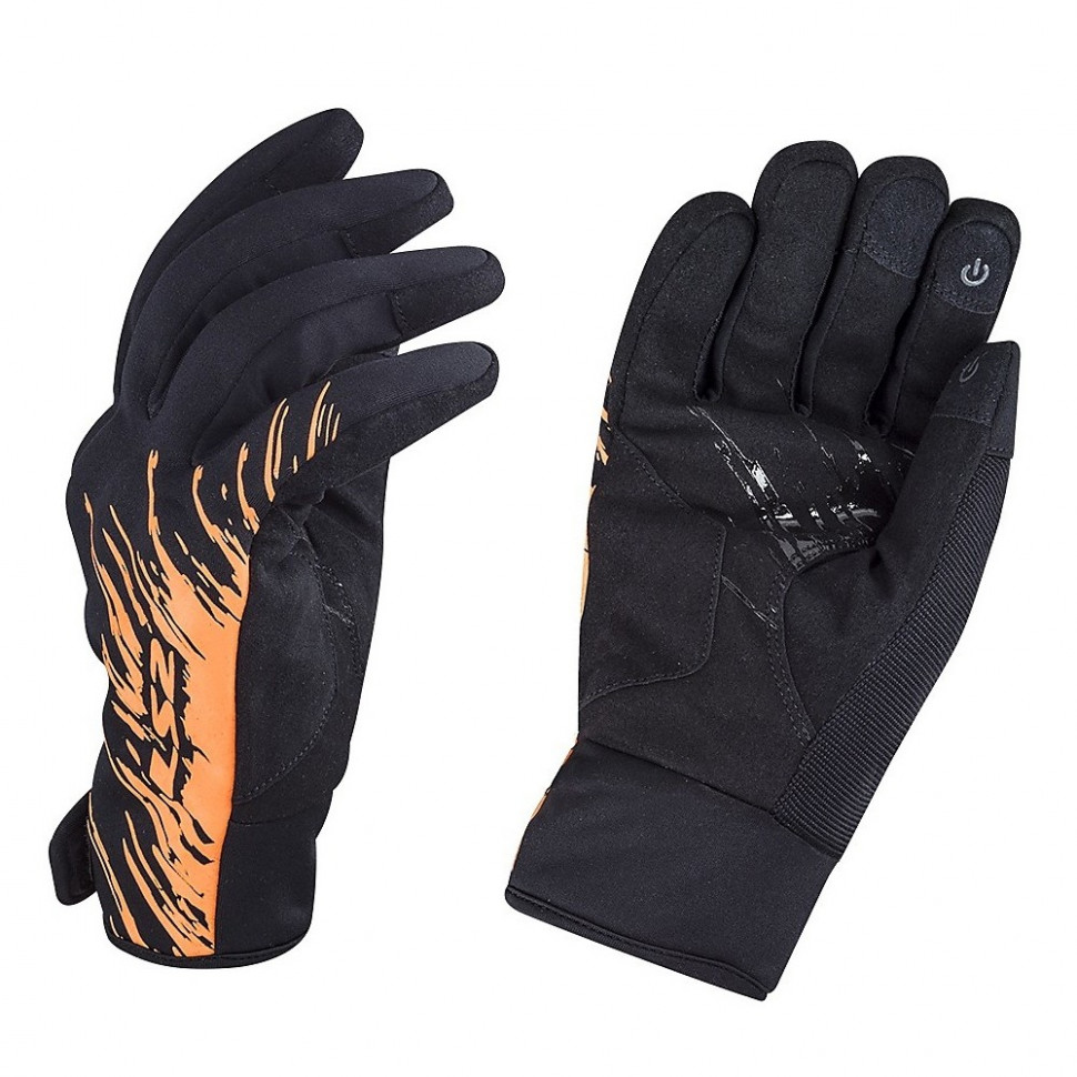 Мотоперчатки мужские LS2 Jet Man Gloves Grey/Orange