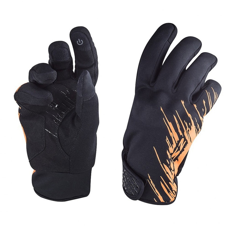 Мотоперчатки мужские LS2 Jet Man Gloves Grey/Orange