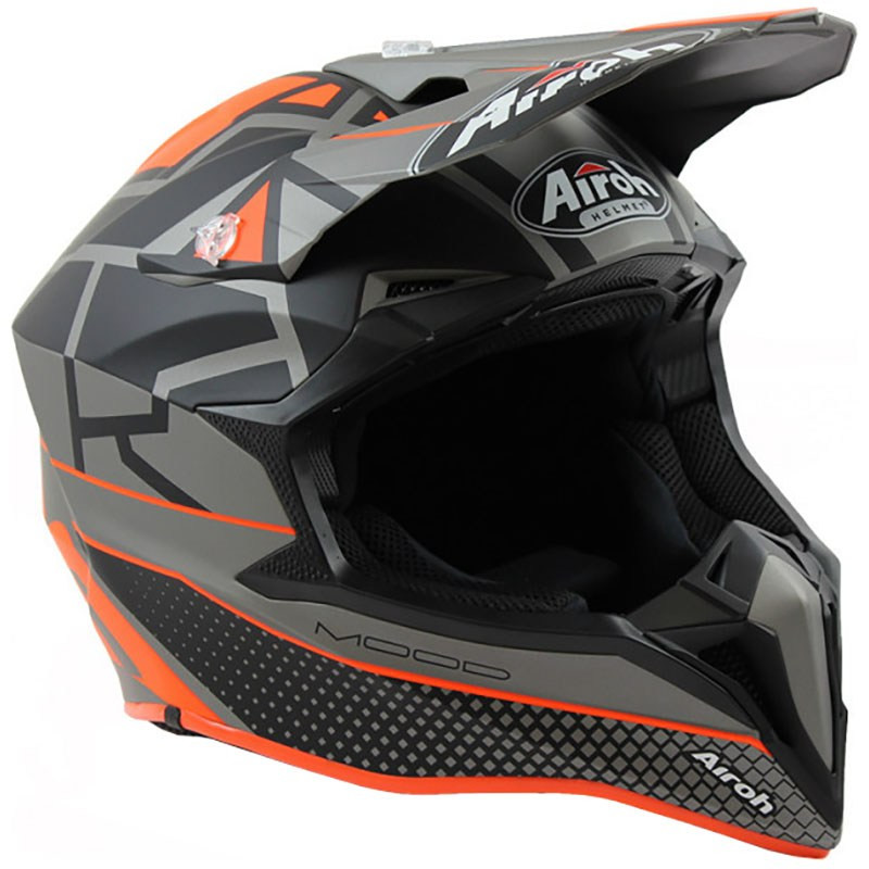 Мотошлем Airoh Wraap Mood Orange