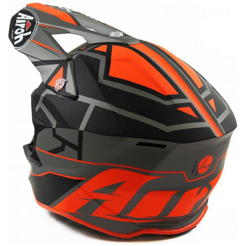 Мотошлем Airoh Wraap Mood Orange