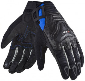 Моторукавички чоловічі LS2 All Terrain Man Gloves Black/Blue