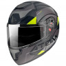 Мотошолом MT Helmets Atom FU401 SV Grey/Yellow