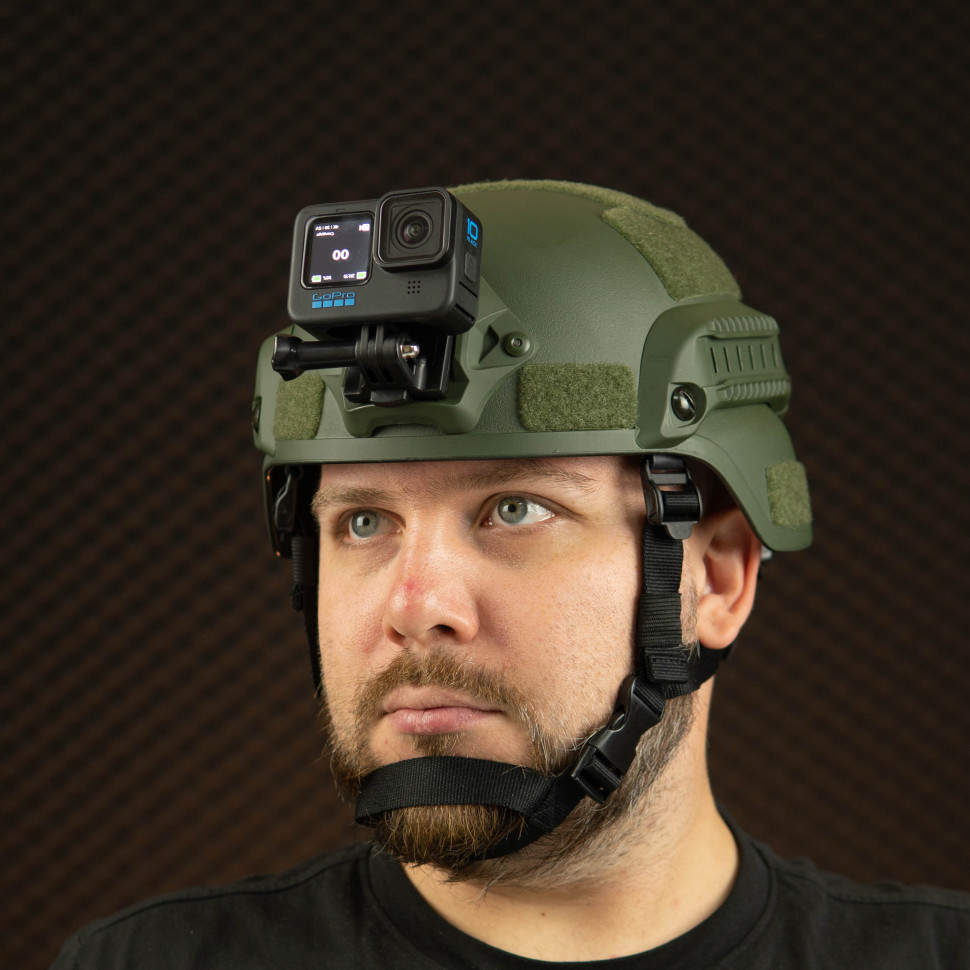 Кріплення на тактичний шолом NVG для GoPro / DJI / SJCAM (метал)