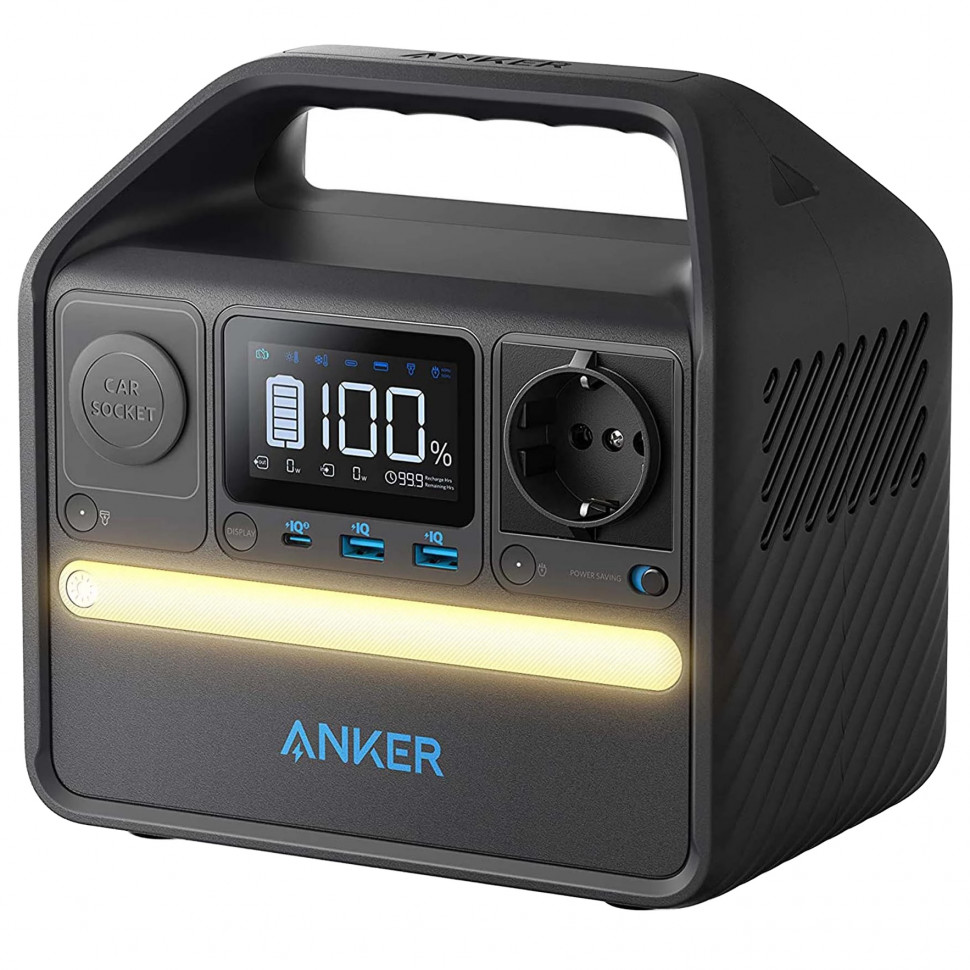 Зарядна станція Anker PowerHouse 521 (256 Вт·год / 200 Вт) (A1720)