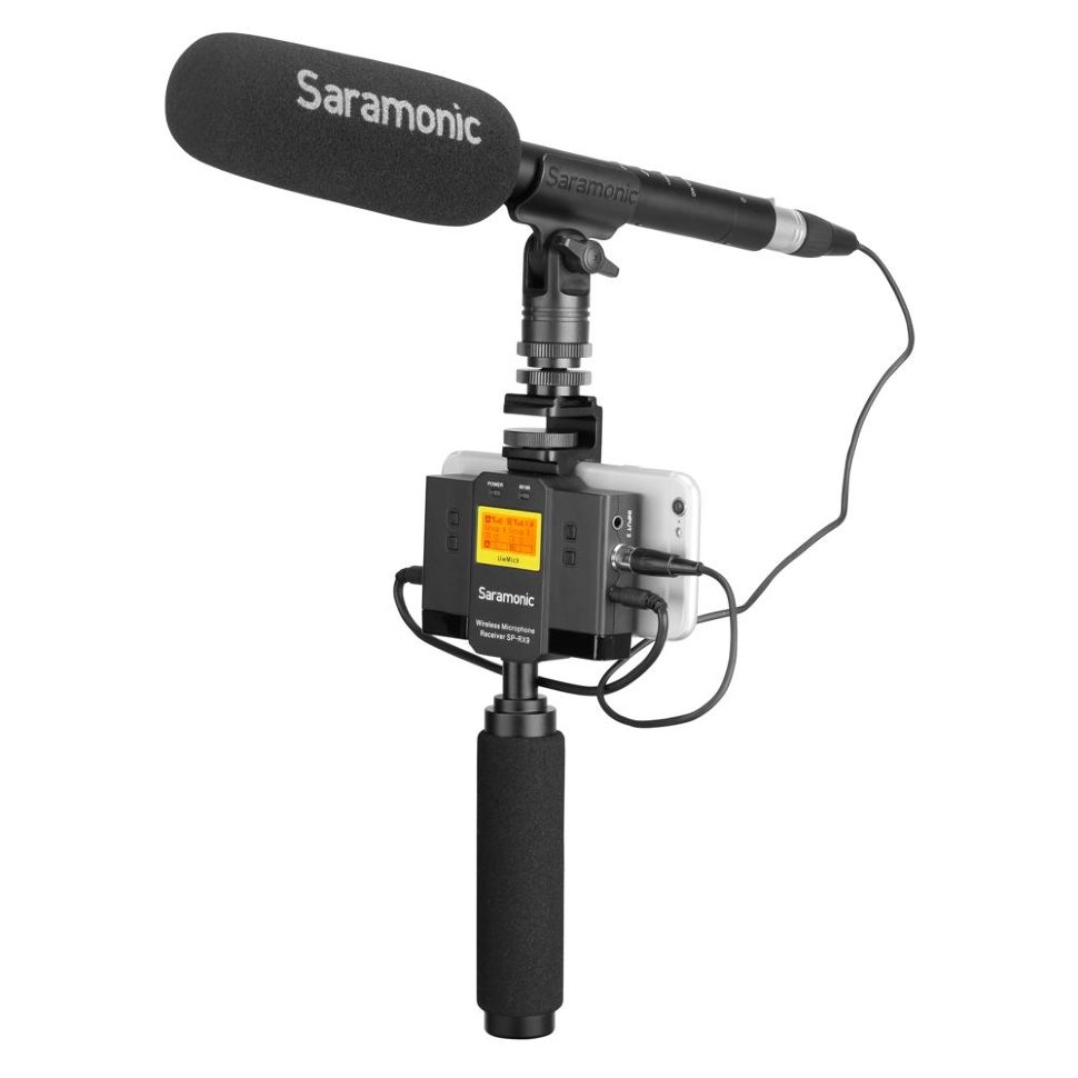 Ресивер Saramonic SP-RX9 с держателем смартфона