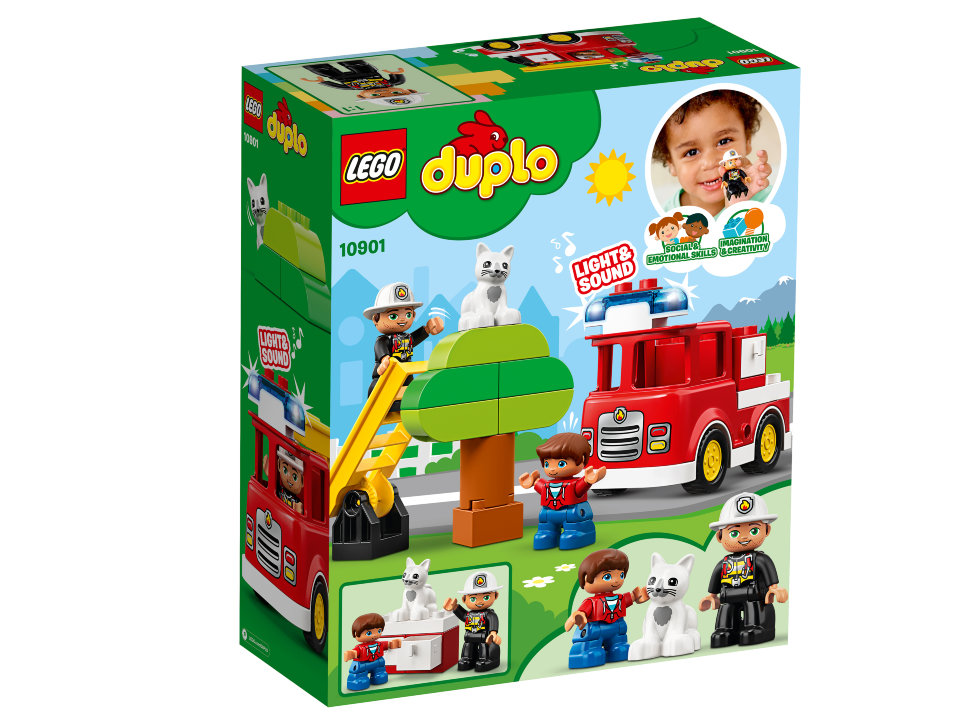 Конструктор Lego Duplo: пожарная машина (10901)