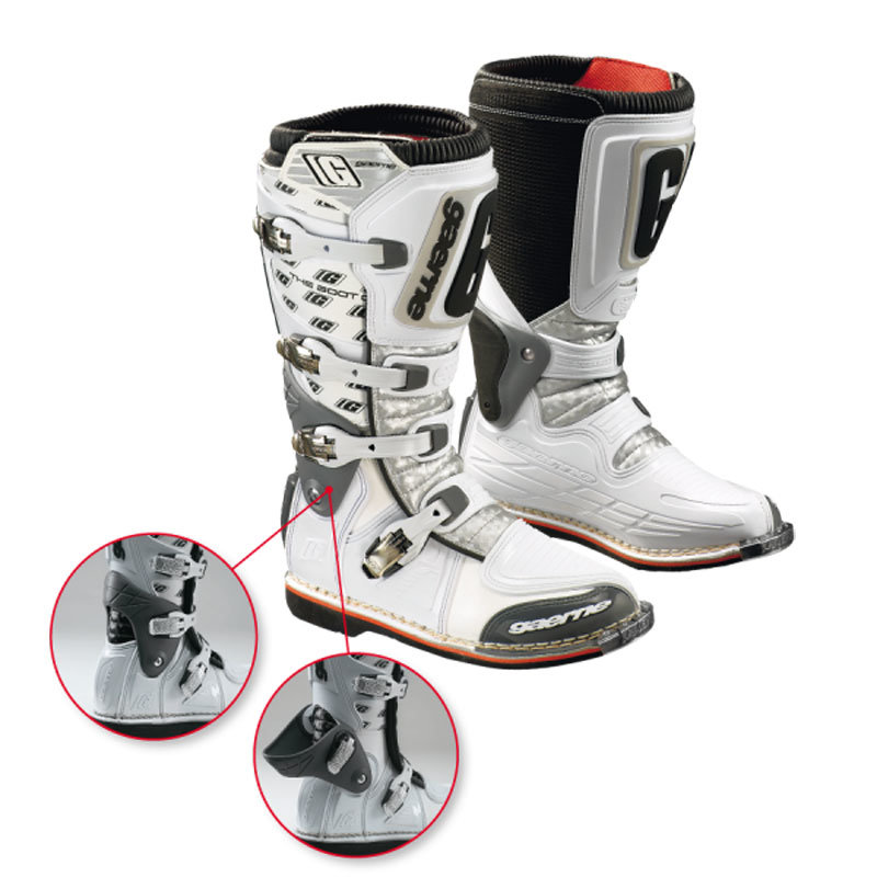 Мотоботы Gaerne Fastback White