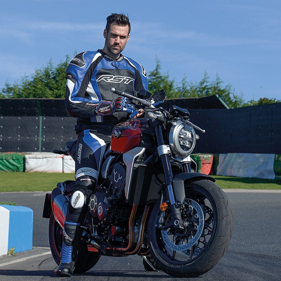 Мотоштаны RST 102052 Tractech Evo III CE Mens Leather Jean Black