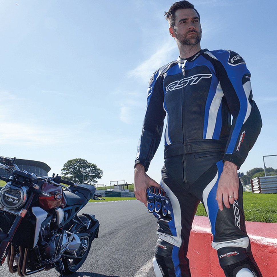 Мотоштаны RST 102052 Tractech Evo III CE Mens Leather Jean Black