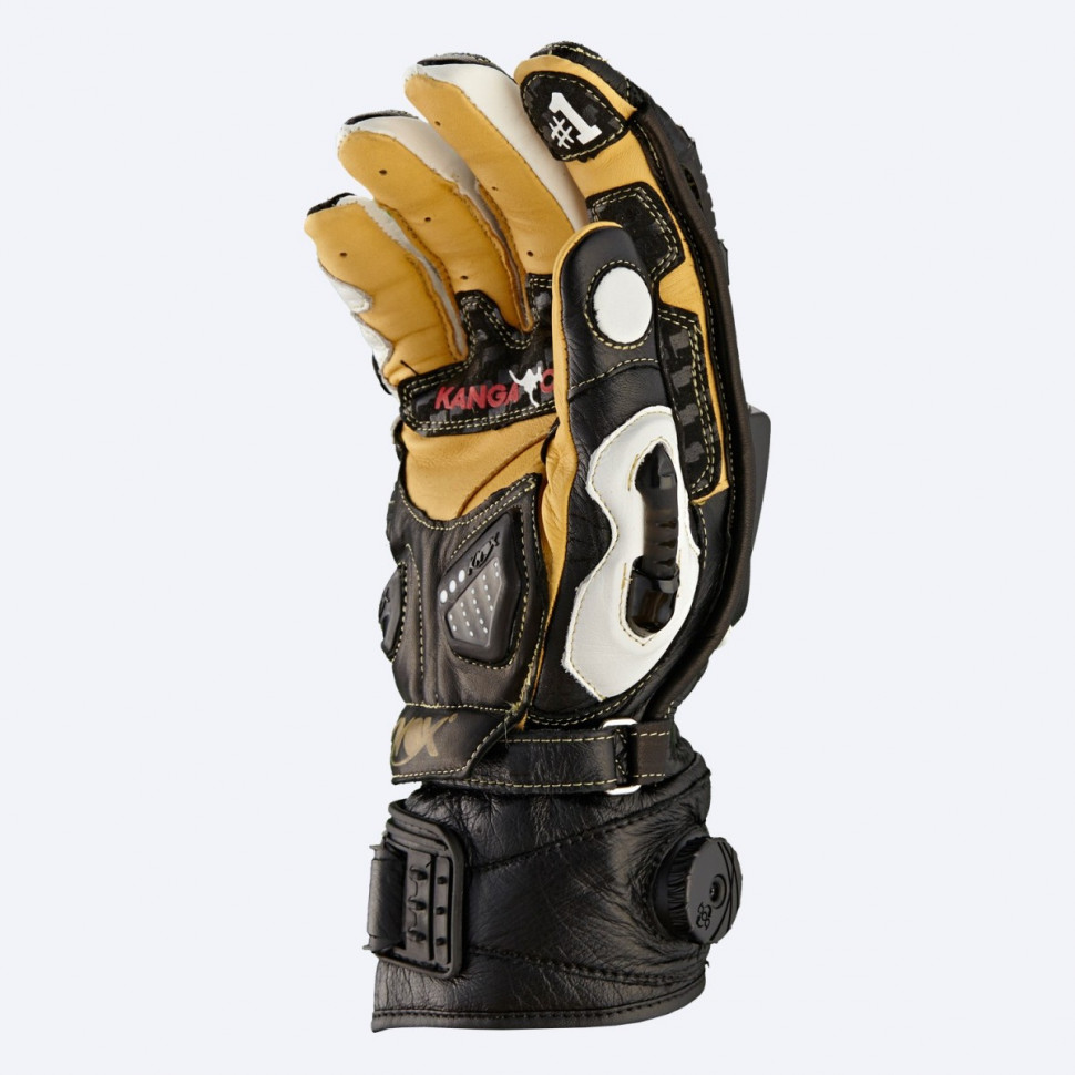 Мужские мотоперчатки Knox Handroid Pod All MK IV Black/White