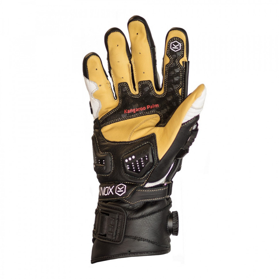 Мужские мотоперчатки Knox Handroid Pod All MK IV Black/White