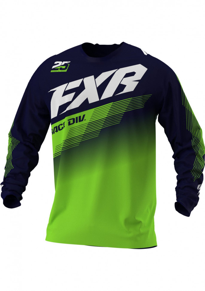 Мотоджерси FXR Clutch MX 21 Midnight/Lime