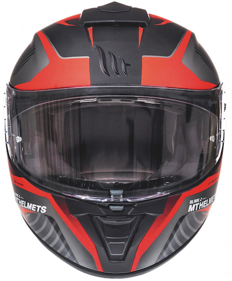 Мотошлем MT Helmets Blade 2 SV Blaster Black/Red