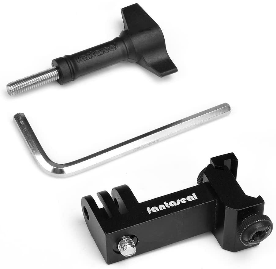 Крепление-зажим на планку Пикатинни (боковой) Picatinny Rail Adapter для GoPro / Sony /DJI