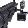 Кріплення-затискач на планку Пікатінні (боковий) Picatinny Rail Adapter для GoPro / Sony / DJI