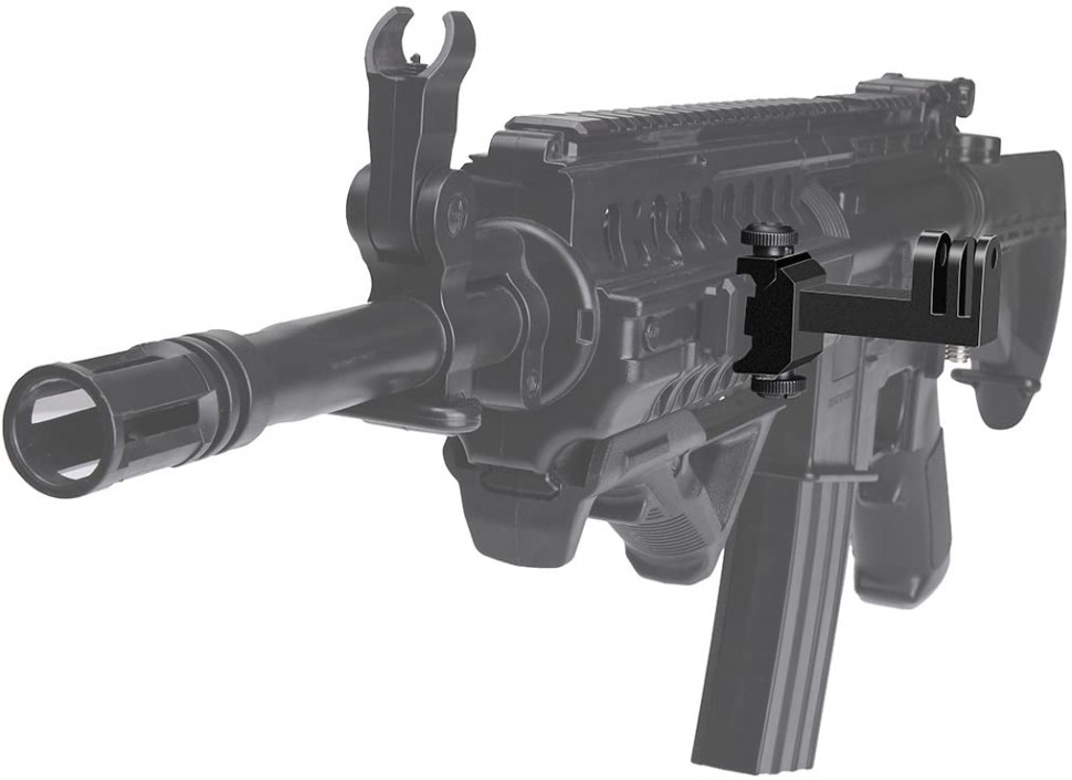 Крепление-зажим на планку Пикатинни (боковой) Picatinny Rail Adapter для GoPro / Sony /DJI