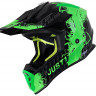 Мотошолом Just1 J38 Mask Fluo Green/Titanium Black