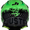 Мотошолом Just1 J38 Mask Fluo Green/Titanium Black