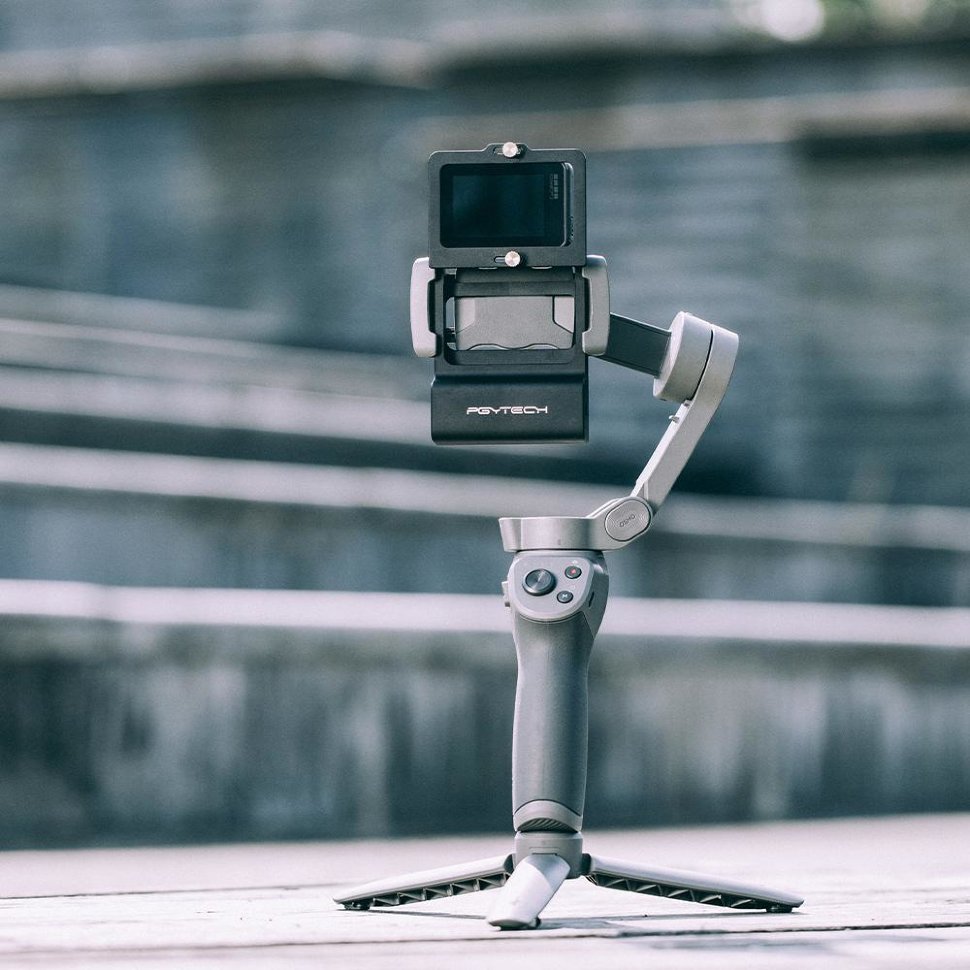 Адаптер экшн-камеры на стабилизатор смартфона повернутый Pgytech (P-OG-020)