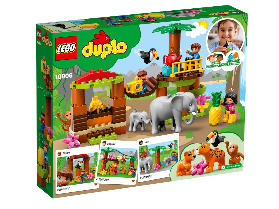 Конструктор Lego Duplo: тропический остров (10906)
