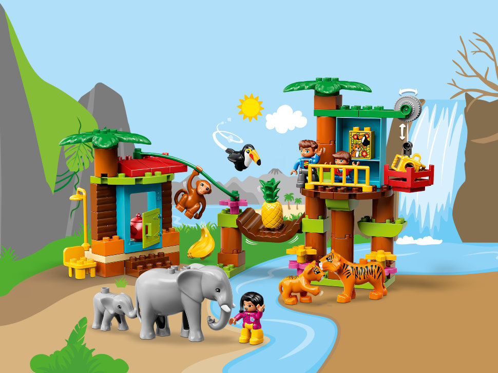 Конструктор Lego Duplo: тропический остров (10906)