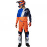 Мотошлем Fox V1 Prix Helmet Orange/Blue