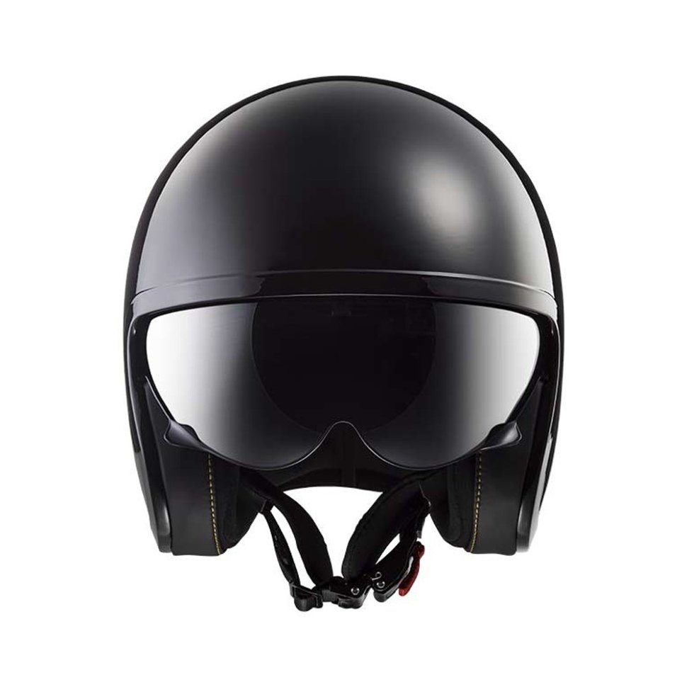 Мотошлем LS2 OF599 Spitfire Single Mono Gloss Black