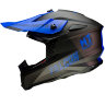Мотошлем MT Helmets Falcon System Black/Blue