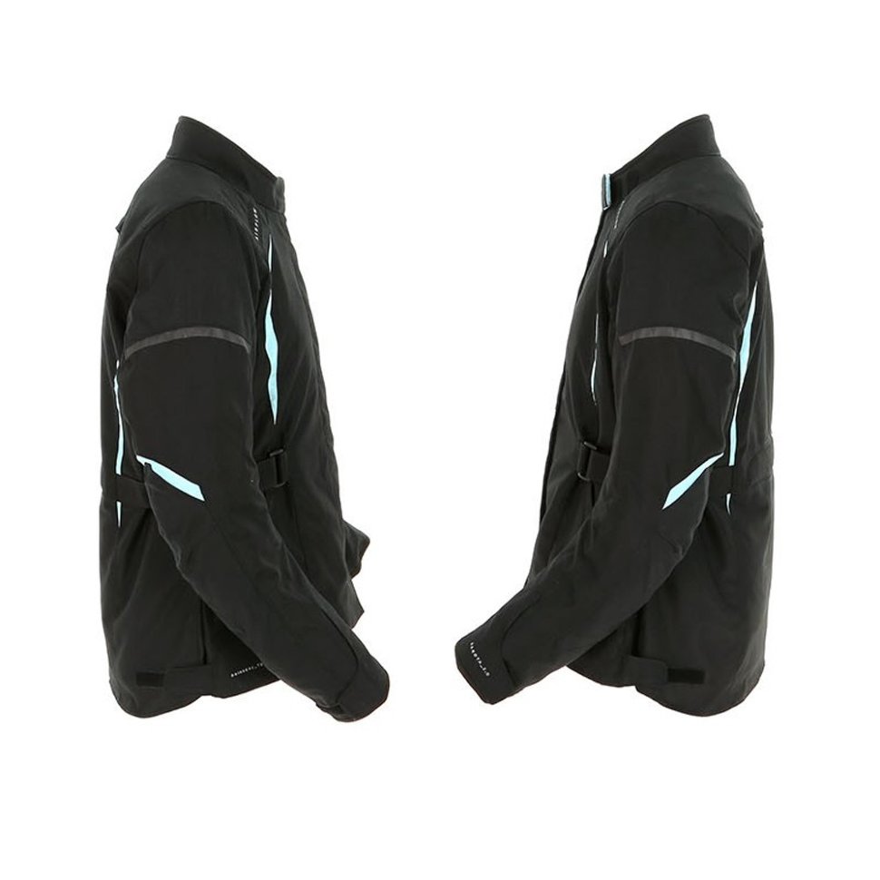 Мотокуртка женская Oxford Dakota 2.0 WS Jacket Black/Baby Blue