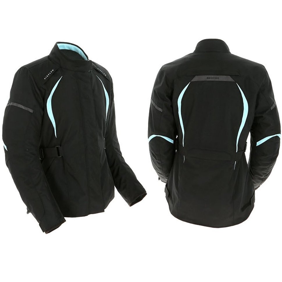 Мотокуртка женская Oxford Dakota 2.0 WS Jacket Black/Baby Blue