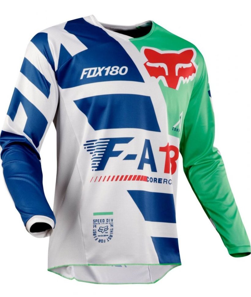 Мотоджерси Fox 180 Sayak Jersey Green