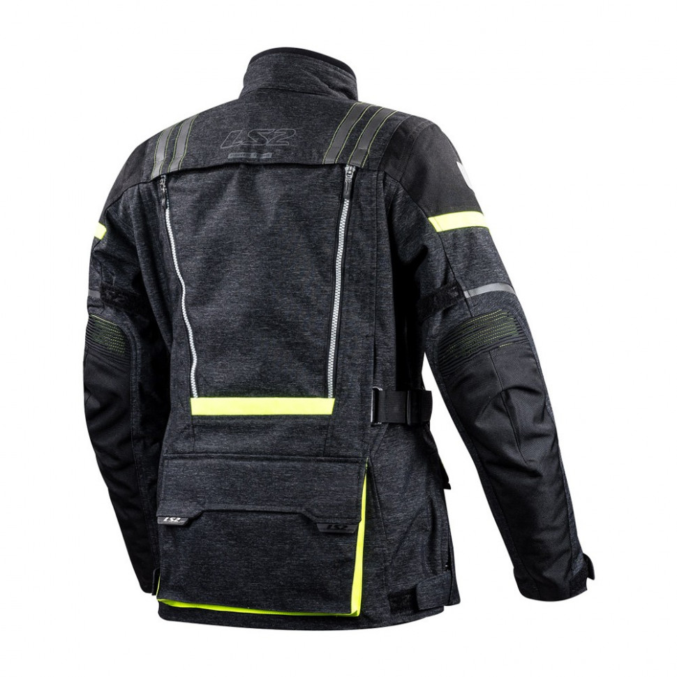 Мотокуртка жіноча LS2 Nevada Lady Jacket HI-V Yellow