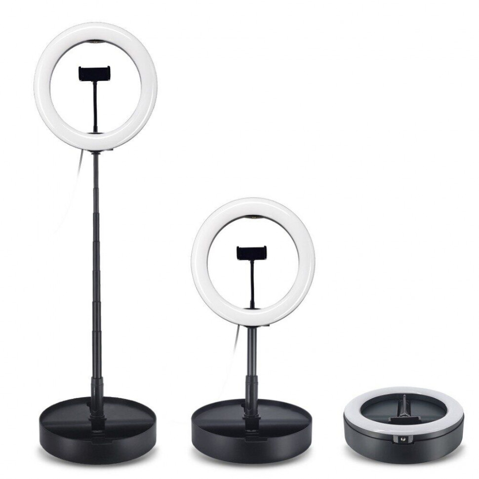 Кільцевій світло зі стійкою Puluz PU480B Ring Light 26см (20W)