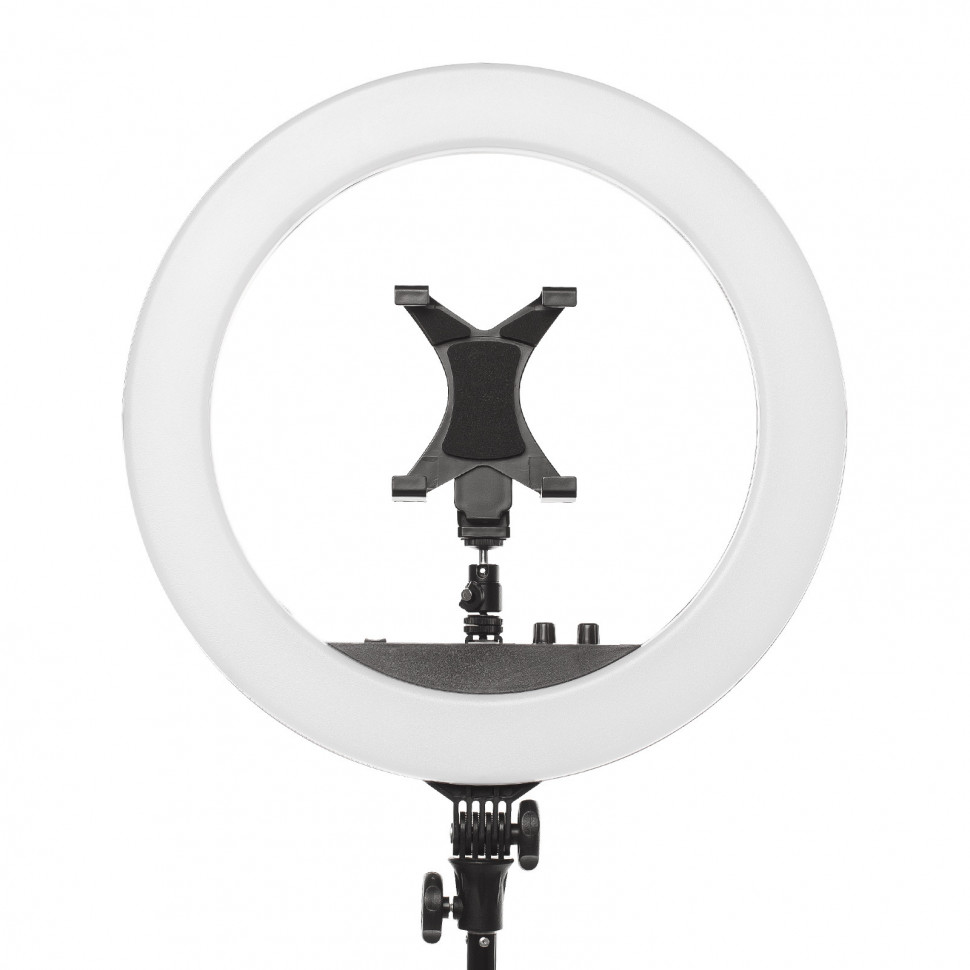 Набор света для фото-видео контента Mircopro RL-18BII 9 предметов от аккумуляторов и 220V (RL-18BIIK3)