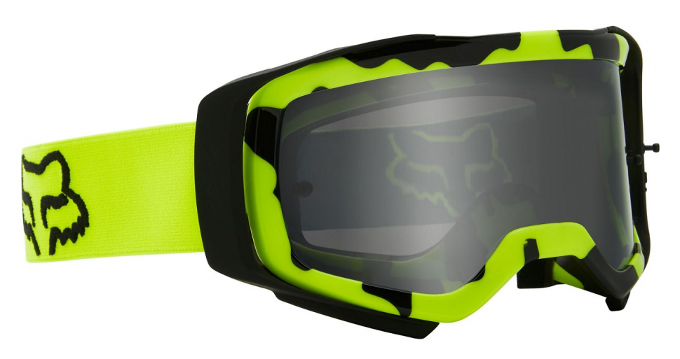 Мото очки FOX Airspace II Stray Goggle Flo Yellow Colored Lens (25831-130-OS)