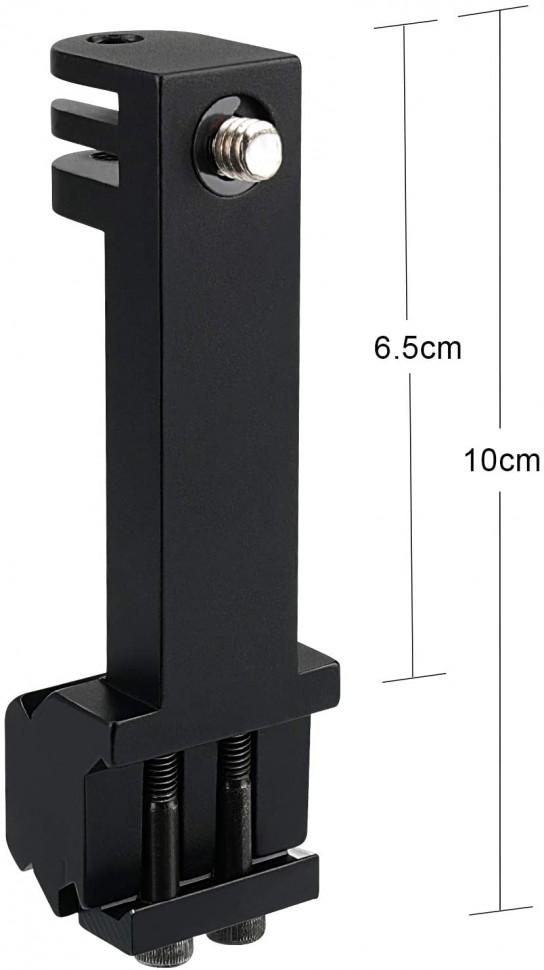 Крепление-зажим на планку Пикатинни (паралельний) / M-lock / Picatinny / Weaver Adapter для GoPro / SONY