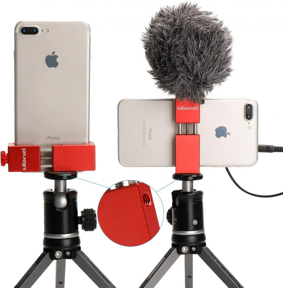 Утримувач для смартфона Ulanzi ST-02s Red