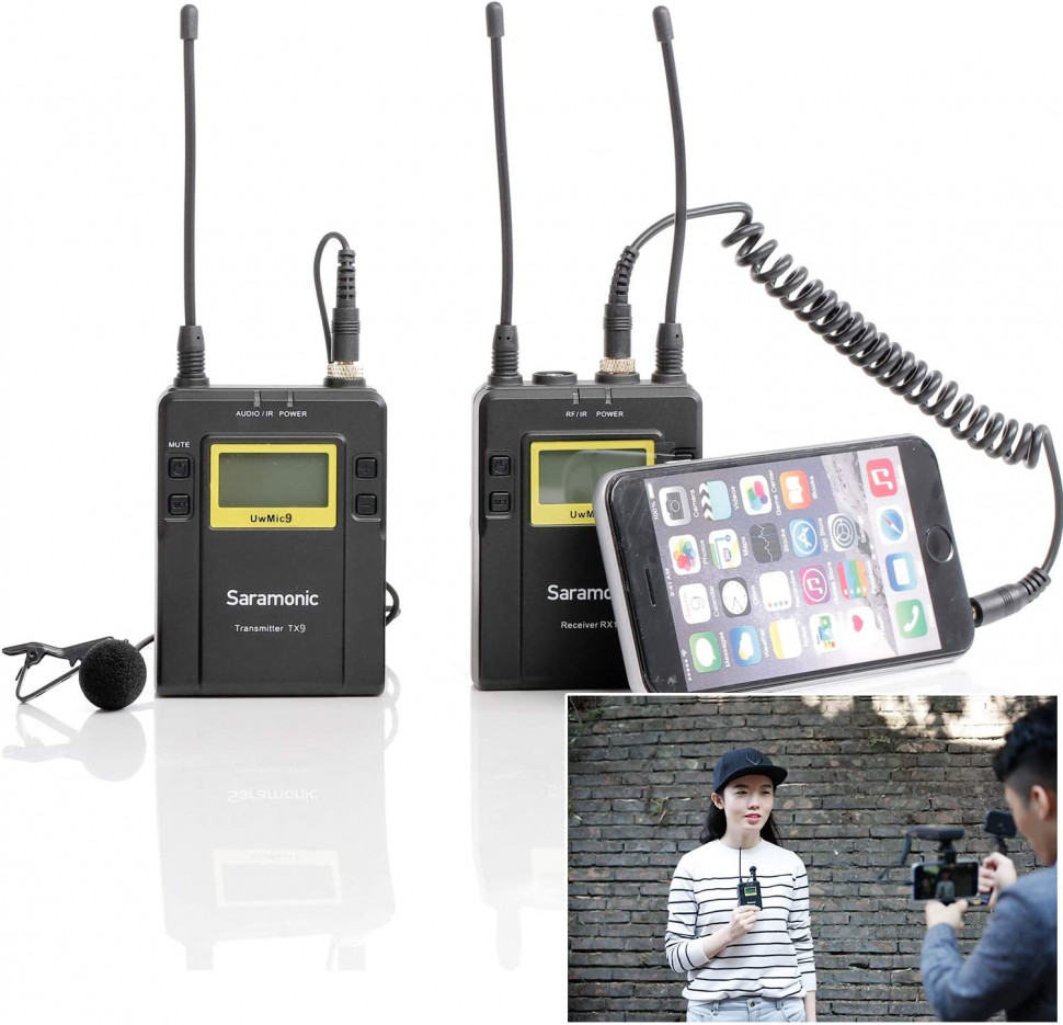 Радиосистема Saramonic UWMIC9 RX+TX